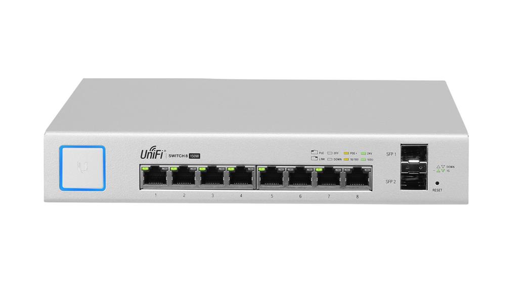 Ubiquiti UniFi netwerk-switch Managed Gigabit Ethernet 10 100 1000 Power over Ethernet PoE Wit