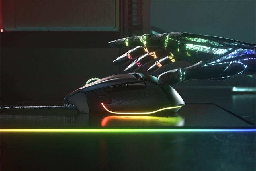 Razer Mouse Basilisk V3 Gaming black für Rechtshänder, Razer Chroma RGB