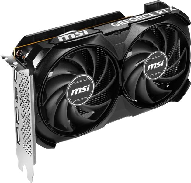 MSI GEFORCE RTX 4060 VENTUS 2X BLACK 8G OC videokaart NVIDIA 8 GB GDDR6