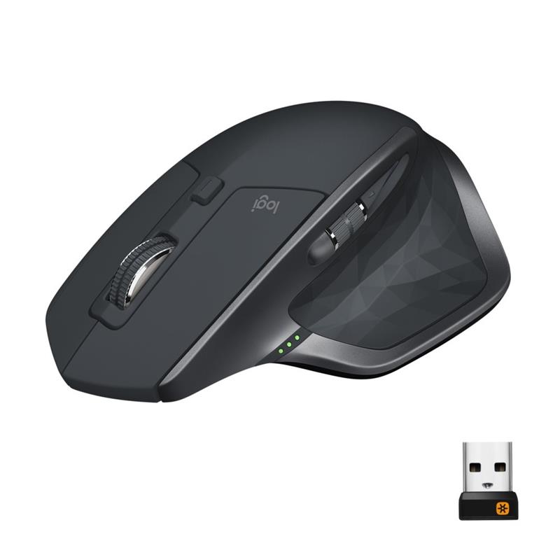 Logitech MX Master 2S Wireless Mouse muis Rechtshandig RF-draadloos + Bluetooth Laser 4000 DPI