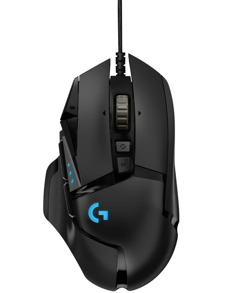 Logitech Mouse G502 HERO Gaming EU black EU Version