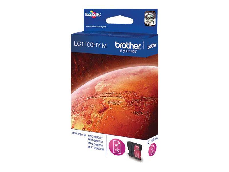 Brother LC-1100HYM Ink Cartridge Origineel Magenta 1 stuk(s)