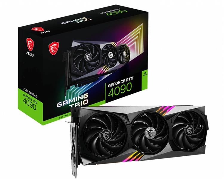 MSI VGA 24GB RTX4090 GAMING TRIO 24G