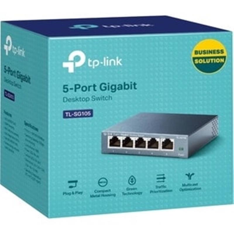 TP-LINK TL-SG105 netwerk-switch Unmanaged Zwart