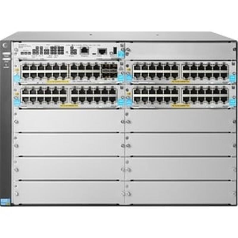 HP Switch 5412R 92GT PoE+/4SFP noPSU v3 zl2 JL001A +++