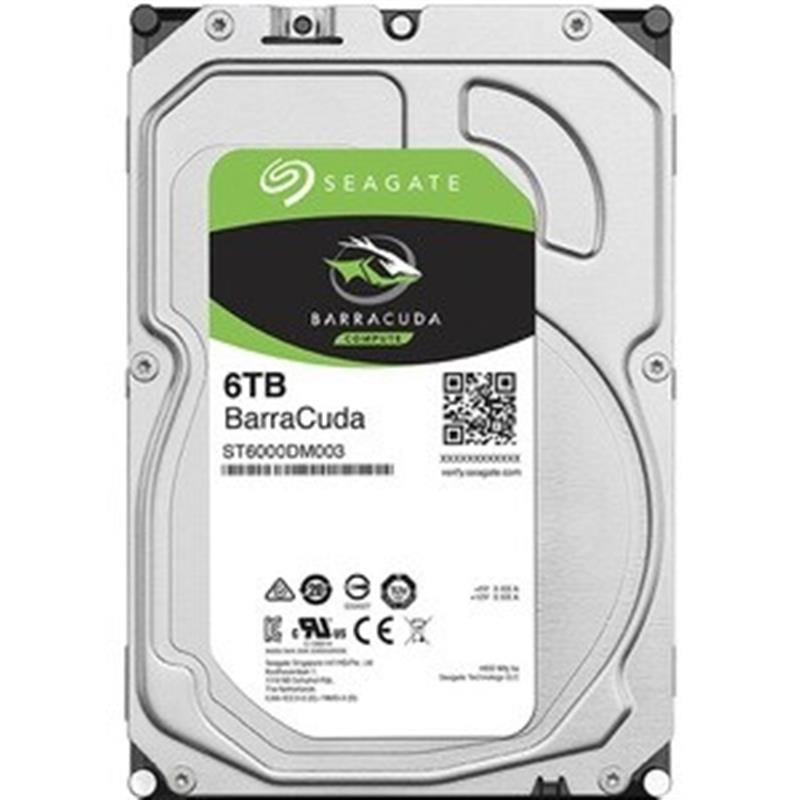 Seagate Barracuda 6TB 3.5"" 6000 GB SATA III