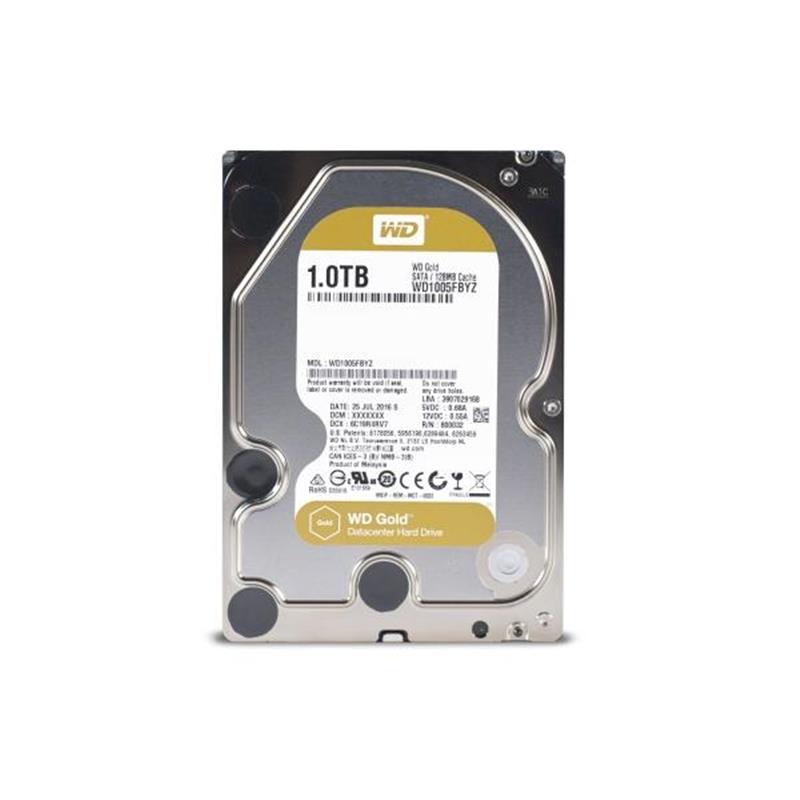 WD Gold 1TB HDD sATA 6Gb s 512n