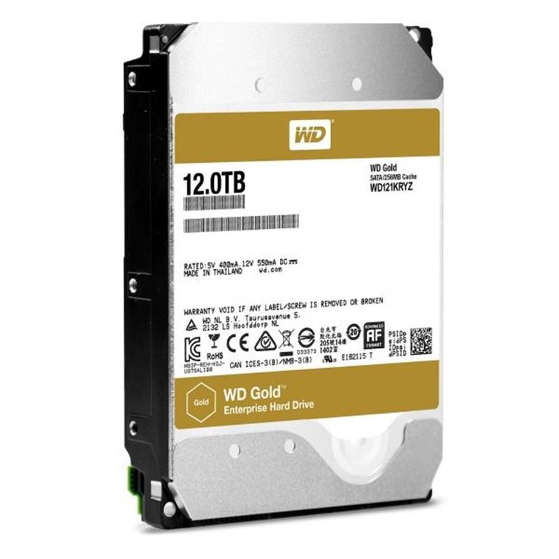 12TB GOLD 256MB - WD RE DRIVE