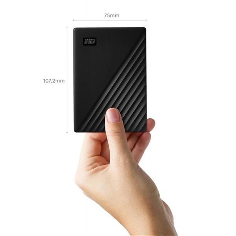 Western Digital WDBPKJ0040BBK WD My Passport 4TB portable HDD Black