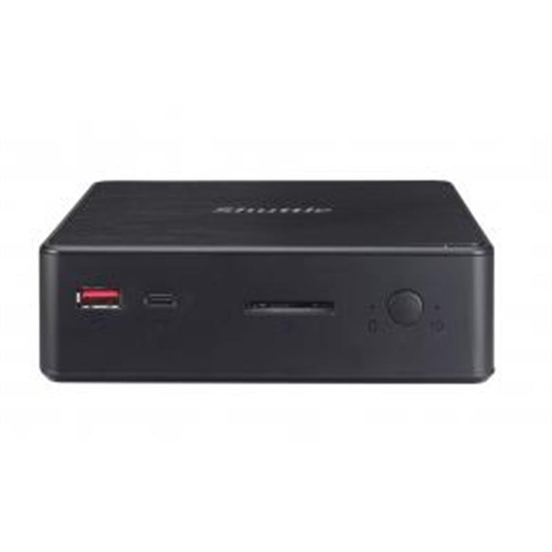 Shuttle XP? slim NC10U5 PC/workstation barebone i5-8265U 1,6 GHz Zwart Intel SoC FCBGA1528