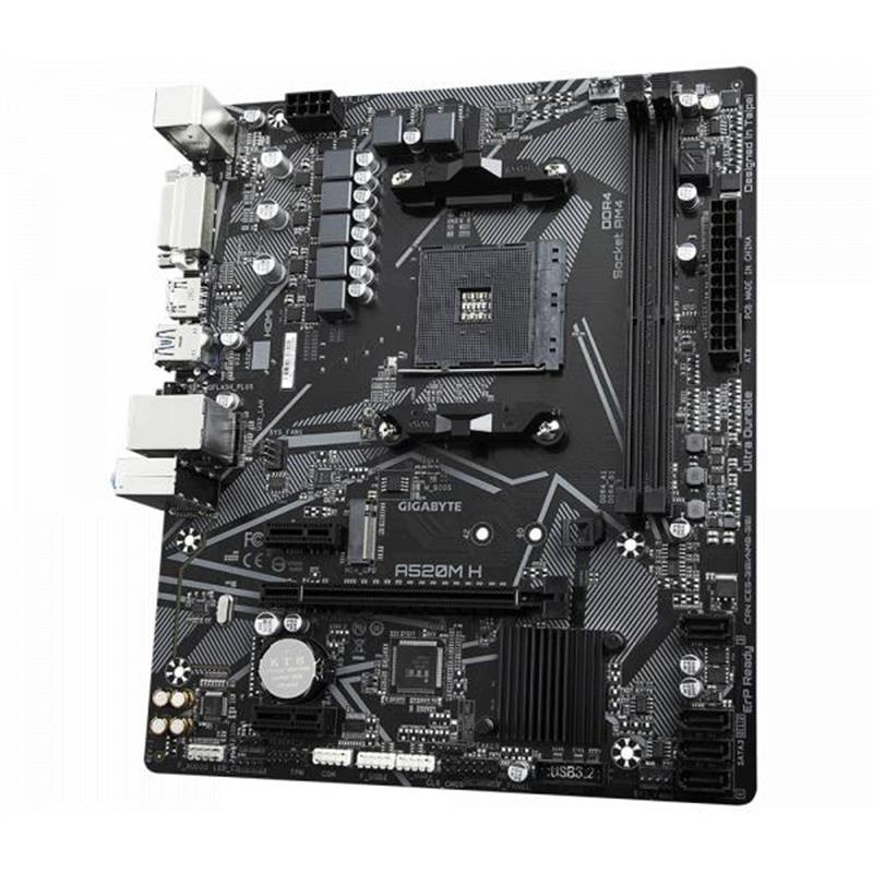 Gigabyte A520M H (rev. 1.0) Socket AM4 micro ATX