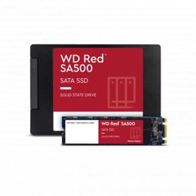 WD SSD M.2 (2280) 500GB Red / NAS 24x7 /SATA3 (Di)