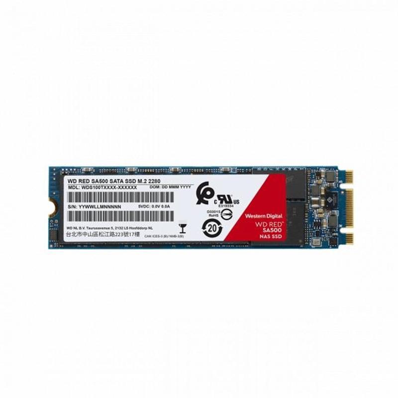 WD SSD M.2 (2280) 500GB Red / NAS 24x7 /SATA3 (Di)