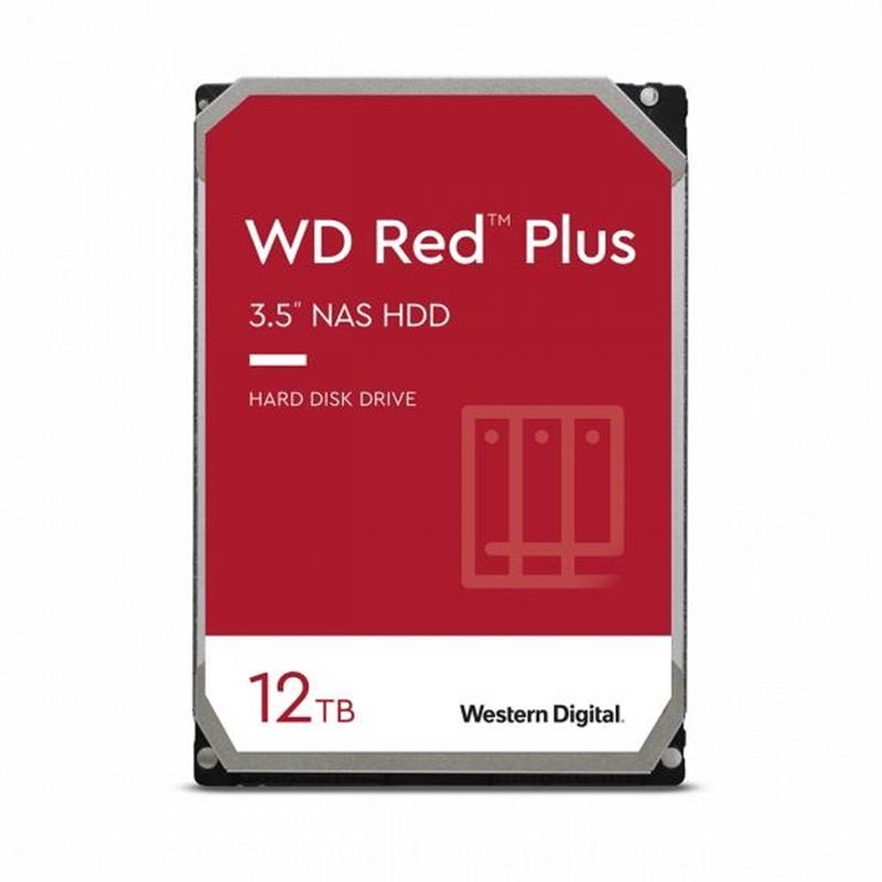 WD HD3.5 SATA3 12TB WD120EFBX / 24x7 / NAS (Di) 256MB / 7200rpm / CMR