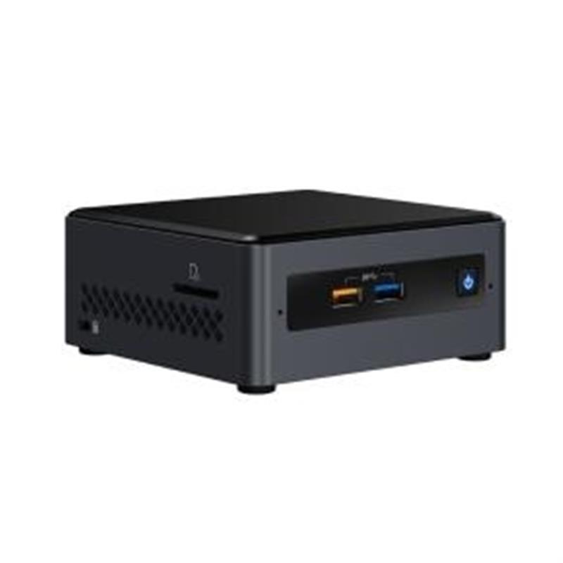 Intel NUC BOXNUC7PJYHN2 PC/workstation barebone UCFF Zwart BGA 1090 J5005 1,5 GHz