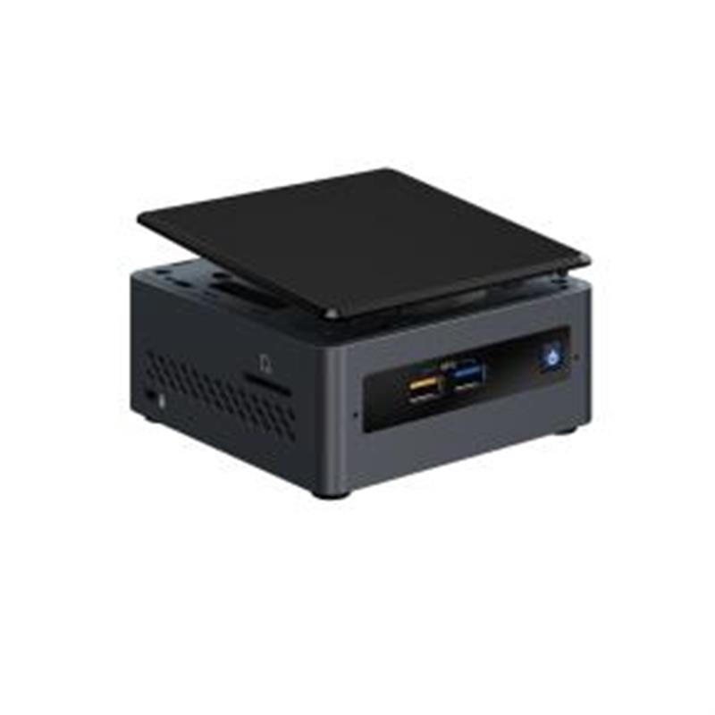 Intel NUC BOXNUC7PJYHN2 PC/workstation barebone UCFF Zwart BGA 1090 J5005 1,5 GHz