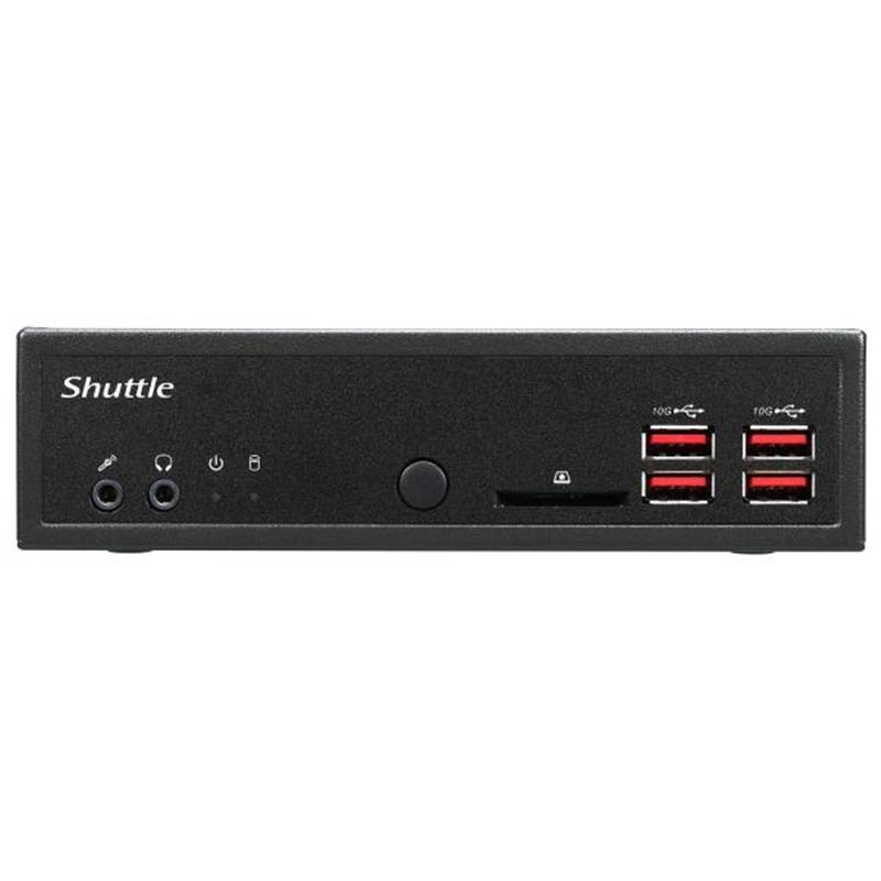 Shuttle XP? slim DH32U5 1,35L maat pc Zwart Intel SoC i5-1135G7