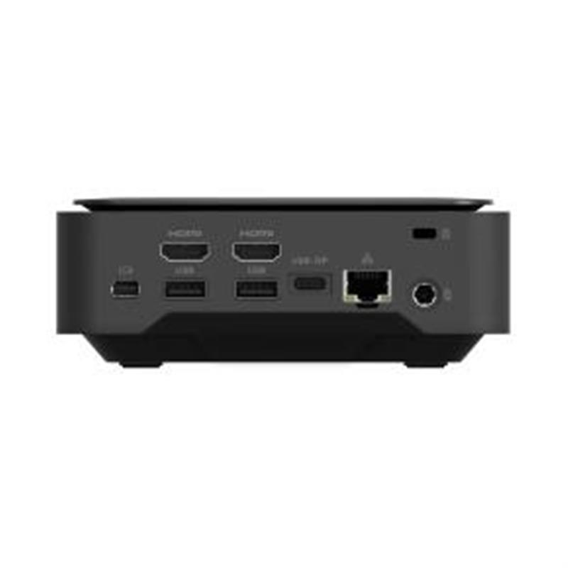 Gigabyte GB-BEI5HS-1240 PC/workstation barebone Zwart Ingebouwde luidsprekers i5-1240P 1,8 GHz