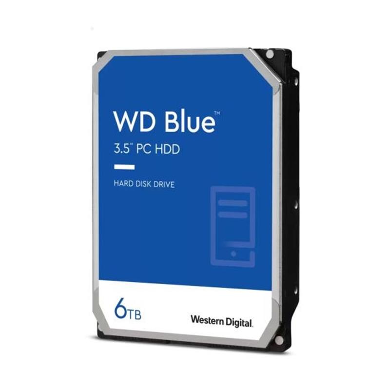 Western Digital WD BLUE 6TB HDD 3 5 SATA3 5400RPM 256MB