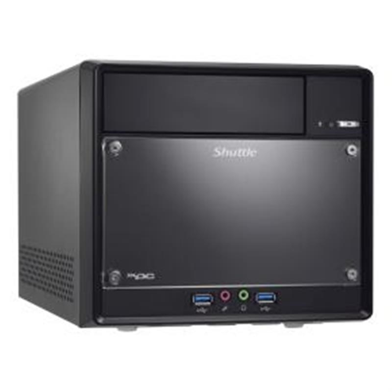 Shuttle XPC cube Barebone SH610R4 - S1700, Intel H610, 1x PCIe X16, 1x PCIe X1, 1x LAN,1x HDMI, 2x DP, 1x VGA 2x 3.5""