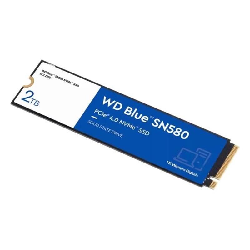 WD SSD M.2 (2280) 2TB Blue SN580 PCIe 4.0/NVMe (Di)