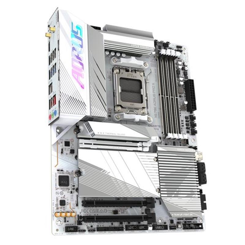 Gigabyte Motherboard ATX AM5 DDR5 OC 8000Mhz M 2 Wi-Fi 7 2 5GbE LAN USB3 2