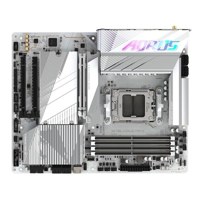 Gigabyte Motherboard ATX AM5 DDR5 OC 8000Mhz M 2 Wi-Fi 7 2 5GbE LAN USB3 2