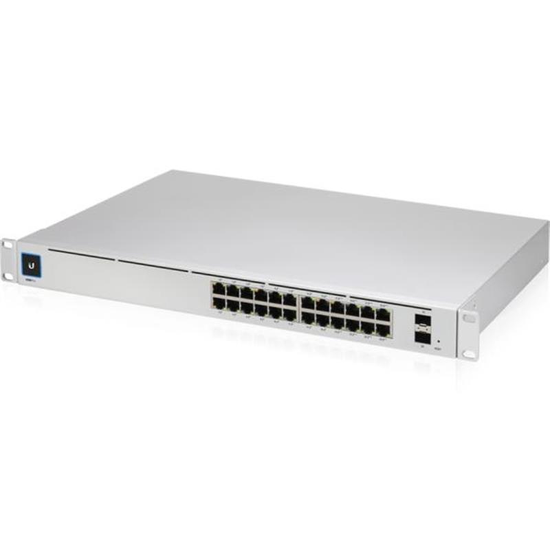 Ubiquiti Switch UniFi 24xRJ45 GBit/2xSFP+ Managed PoE+ 400W Gen2 19 Rack-Mountable, 1,3 Touchscreen