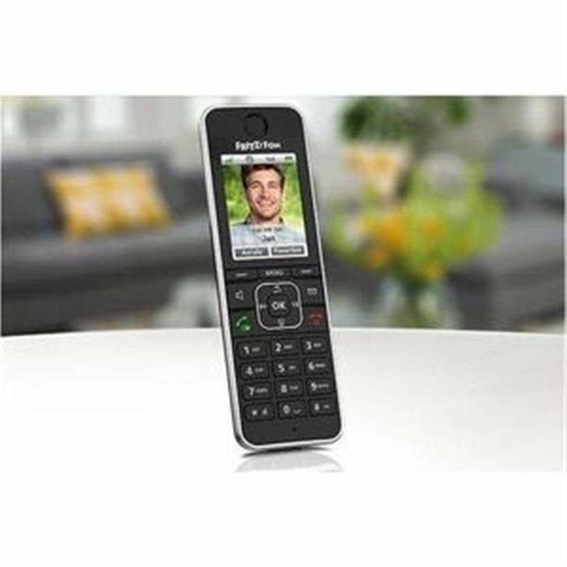 AVM 20002964 FRITZ!Fon C6 Black DECT-telefoon Nummerherkenning Zwart