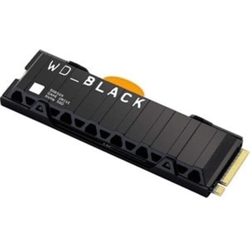 Western Digital SN850X SSD Black 2TB M 2 NVMe Heatsink