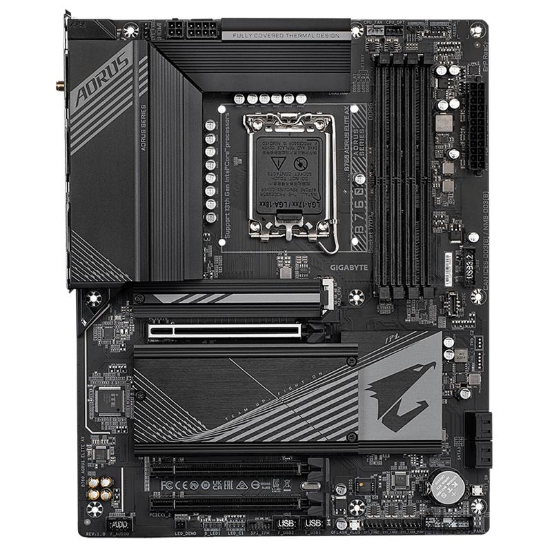 Gigabyte B760 AORUS ELITE AX (rev. 1.0) Intel B760 LGA 1700 micro ATX