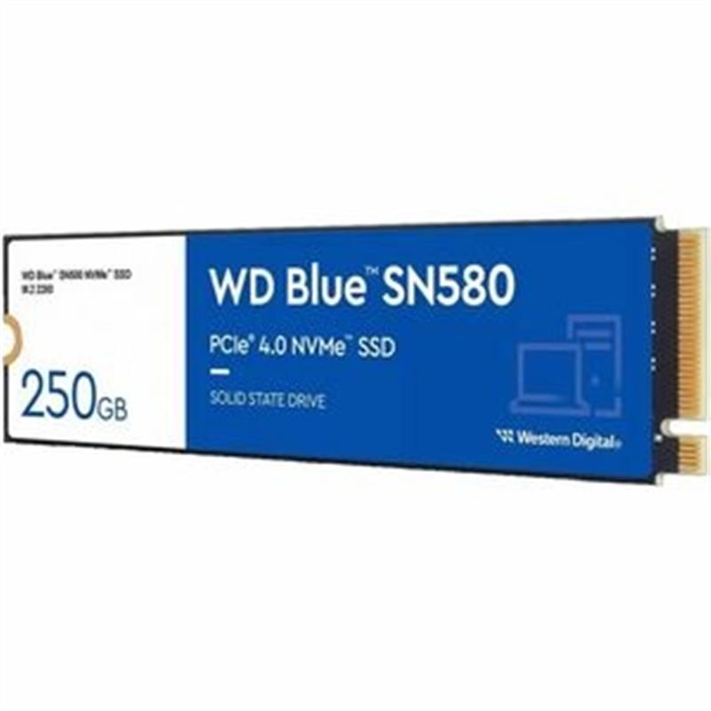 WD Blue SN580 NVMe SSD 250GB M 2