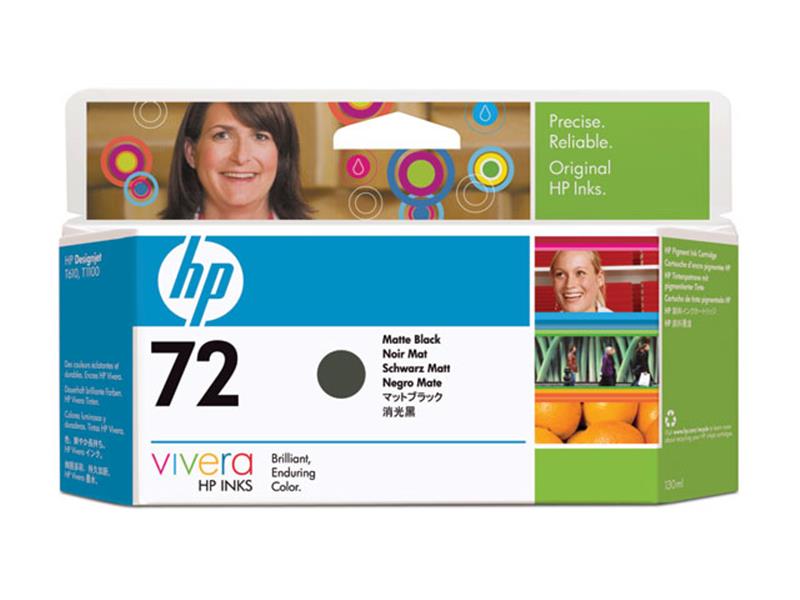 HP 72 Origineel Mat Zwart