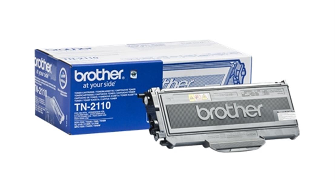 Brother TN-2110 tonercartridge Origineel Zwart 1 stuk(s)