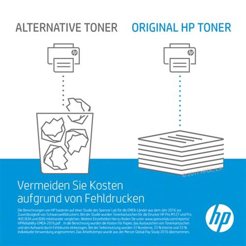 HP 131A Origineel Zwart 1 stuk(s)