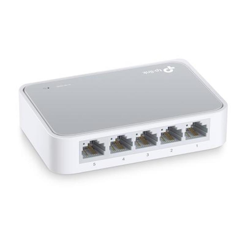 TP-LINK TL-SF1005D netwerk-switch Unmanaged Wit