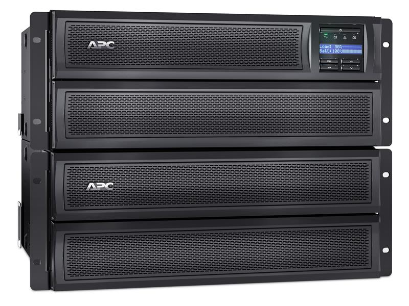 APC Smart-UPS X SMX3000HV - Noodstroomvoeding 8x C13, 2x C19 uitgang, USB, short depth, 3000VA