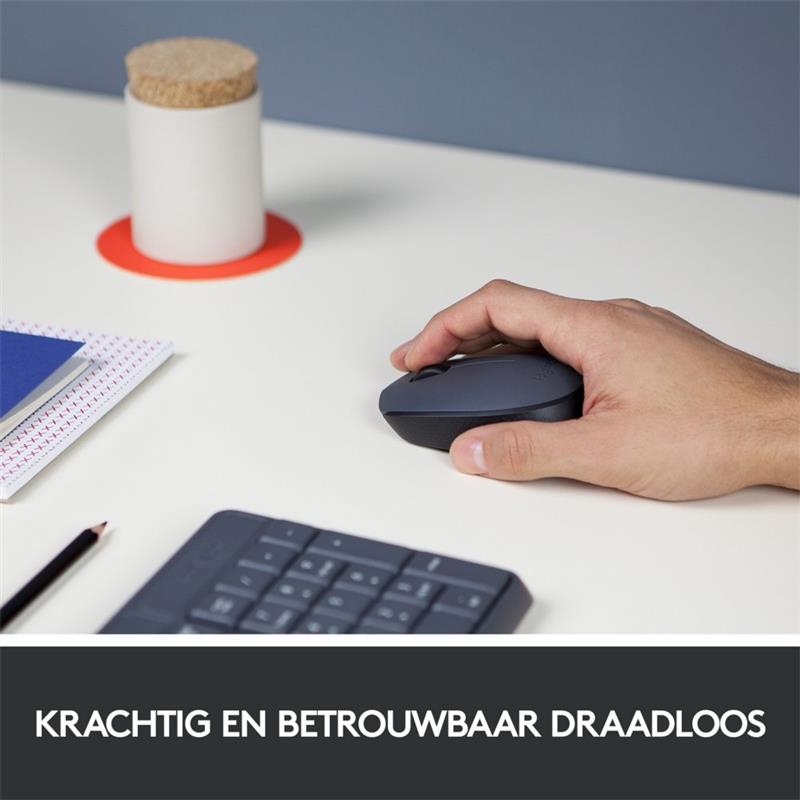 Logitech M170 muis RF Draadloos Optisch 1000 DPI Ambidextrous