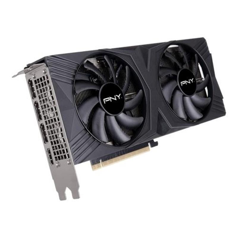 PNY 12GB RTX4070 VERTO Dual Fan DLSS-3 3xDP/HDMI GeForce RTX4070 12GB VERTO Dual Fan DLSS 3