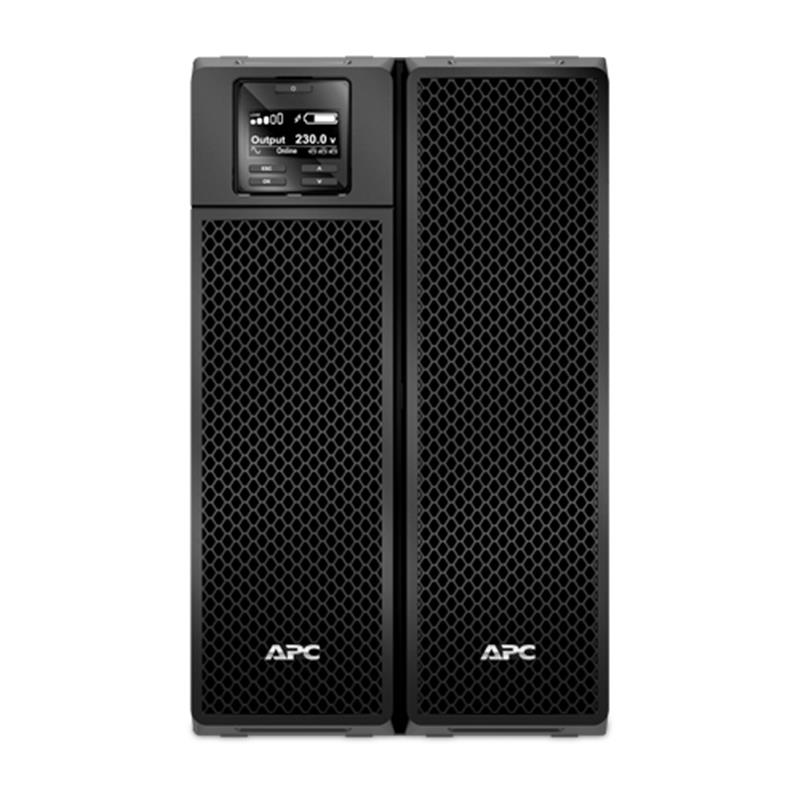 APC Smart-UPS On-Line 10KVA noodstroomvoeding 6x C13, 4x C19, hardwire 1 fase uitgang, Embedded NMC