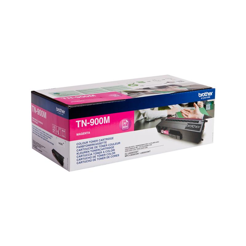 Brother TN-900M tonercartridge Origineel Magenta 1 stuk(s)