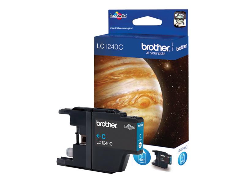 Brother LC-1240C inktcartridge Origineel Cyaan 1 stuk(s)