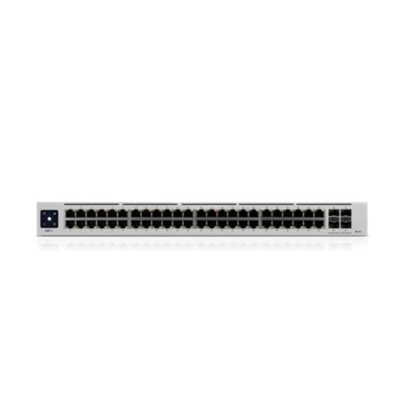 Ubiquiti Switch UniFi 48xRJ45 GBit/4xSFP+ Managed Gen2 19 Rack-Mountable, Fanless, 1,3 Touchscreen