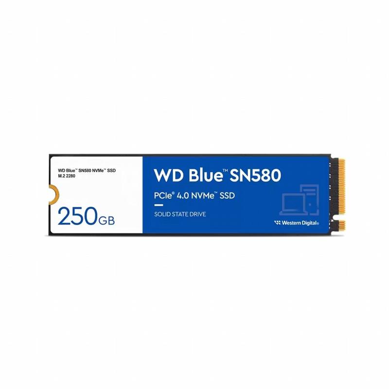 WD SSD M.2 (2280) 2TB Blue SN580 PCIe 4.0/NVMe (Di)