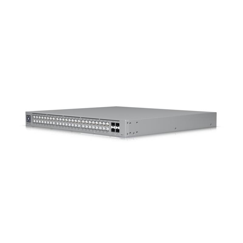 Ubiquiti Switch UniFi 32xRJ45 GBit/16xRJ45 2.5G/4xSFP+ Managed PoE+ 720W Max 19 Rack-Mountable, 1,3 Touchscreen