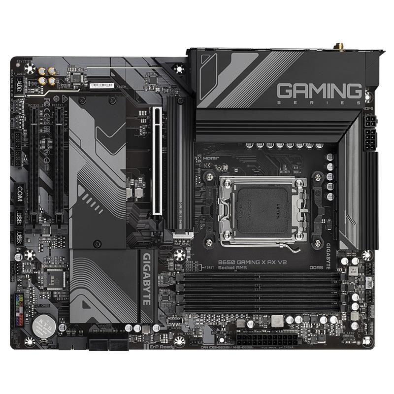 Gigabyte B650 GAMING X AX V2 moederbord AMD B650 Socket AM5 ATX