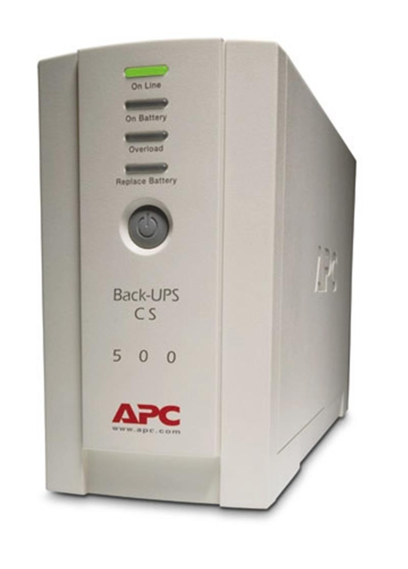APC Back-UPS 500VA noodstroomvoeding 4x C13 uitgang, USB