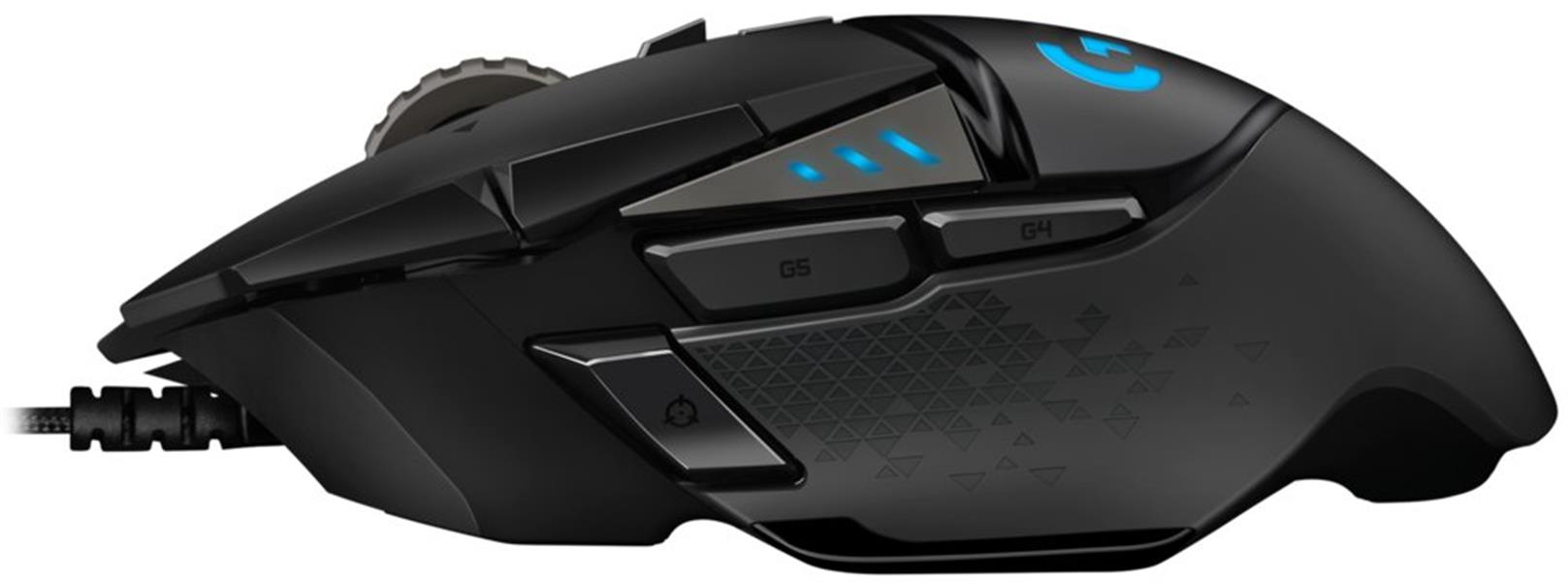 Logitech Mouse G502 HERO Gaming EU black EU Version