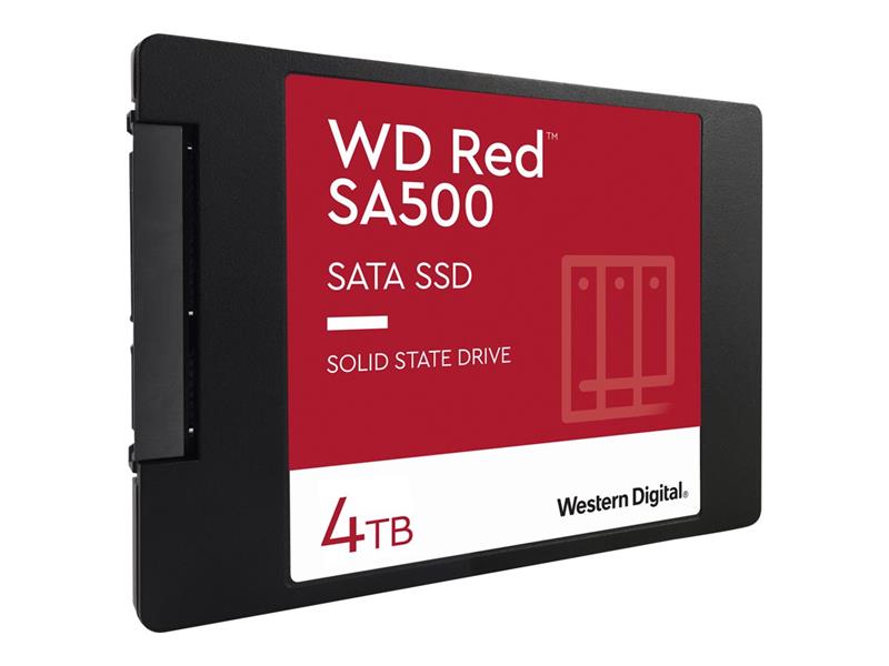 Western Digital Red SA500 2 5 4000 GB SATA III 3D NAND