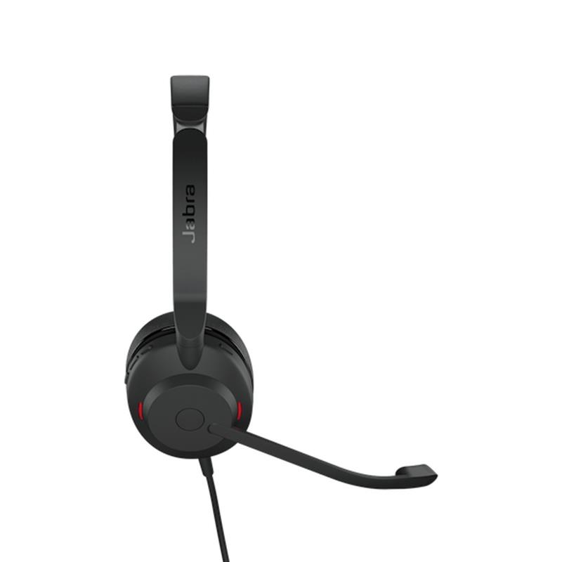 Jabra Evolve2 30 Headset Bedraad Hoofdband Kantoor/callcenter USB Type-C Zwart